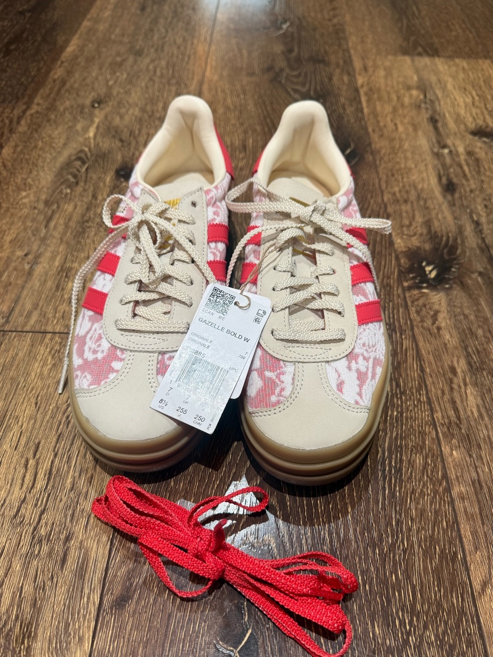 Adidas x Liberty London Gazelle Bold Sneakers - Picture 4 of 7